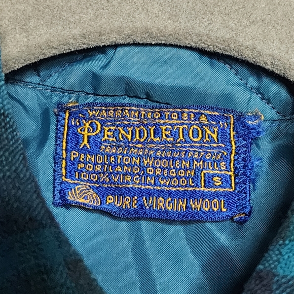 VTG 80's Pendleton Fireside Wool Shirt SS - Mens Small - Picture 4 of 4